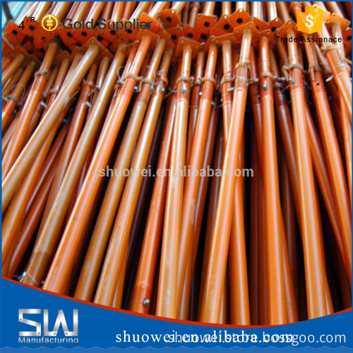 galvanized used steel props with ce/iso from hebei shuowei